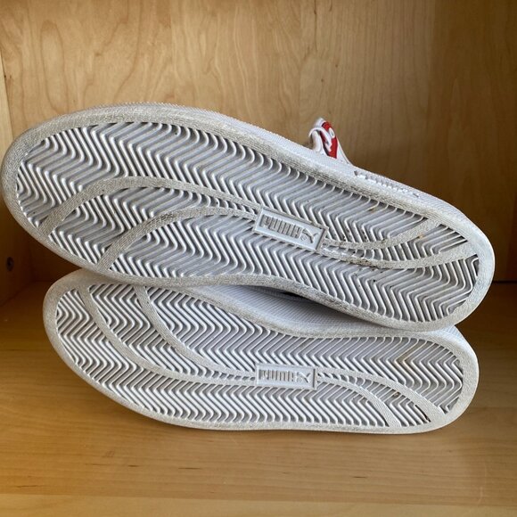 PUMA x McQ Alexander McQueen Brace Mid 360552-01 White Red Black Size 6 - Picture 11 of 15